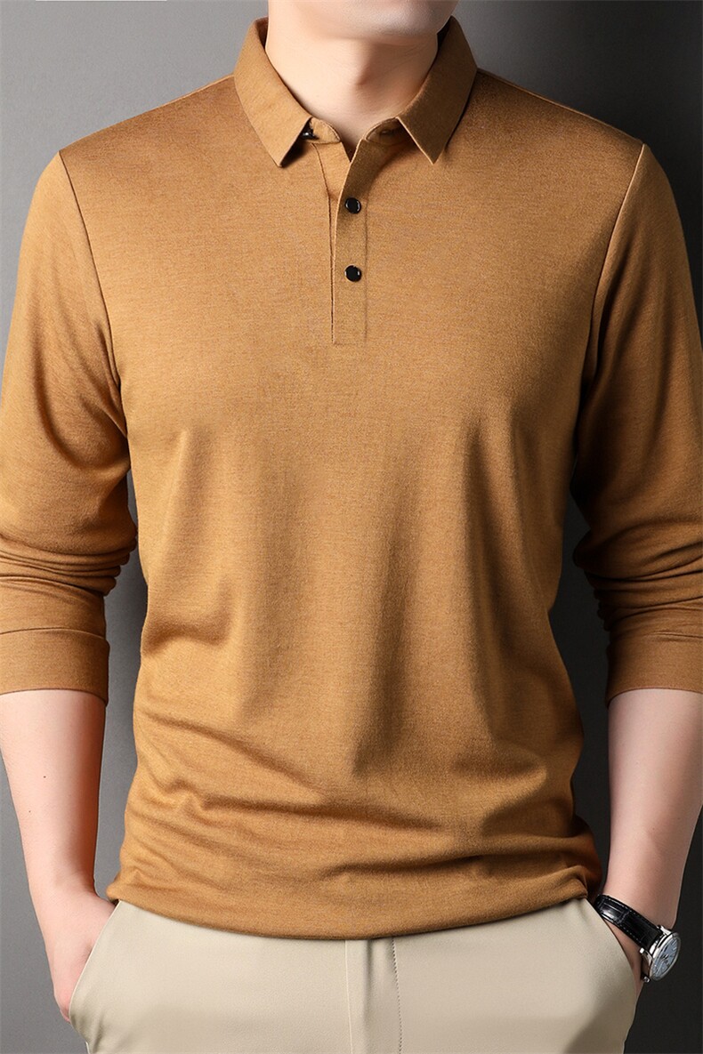 AG88153钱塘2020-3春季新款中年男士时尚休闲长袖T桖高品质P70,男装T恤,钱塘207-3