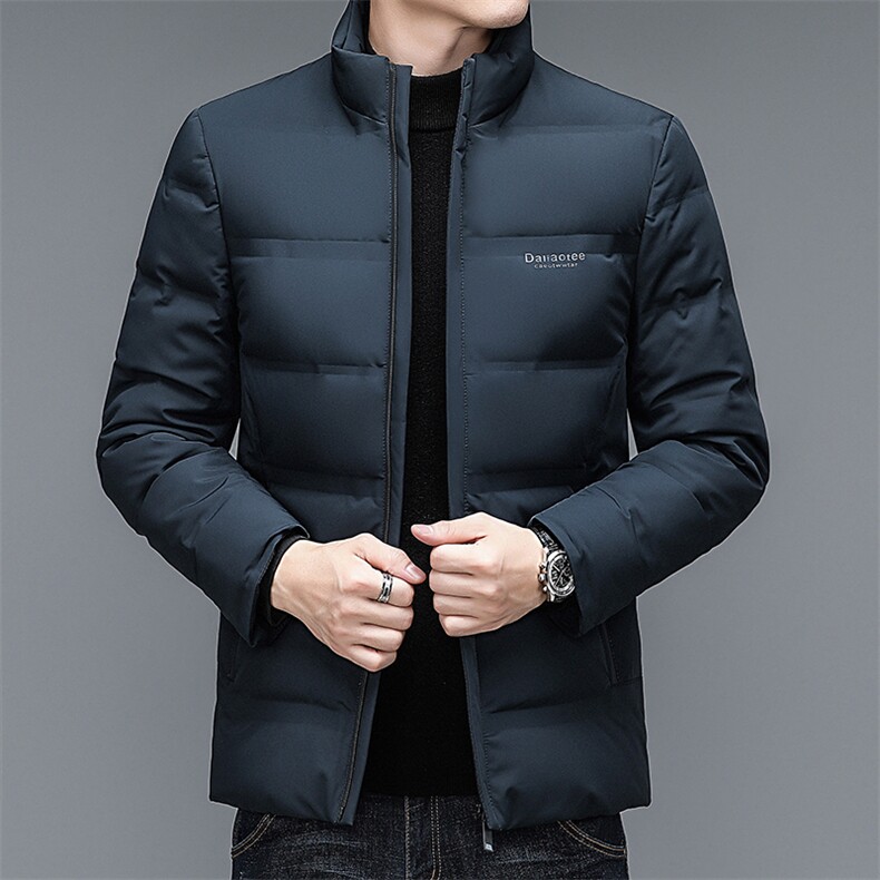2023冬季新款80%白鸭绒中青年立领保暖羽绒服外套ZL002-P235,男装羽绒服,星座1105-3