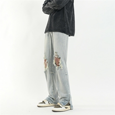 抖音得物品质百搭牛仔裤212-2-DY264-特P65，男装牛仔裤，星座808A-1