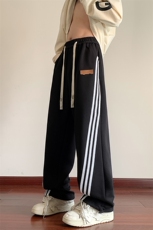 K125/P50春装新款现货高品质华棉卫裤男运动休闲裤大码宽松直筒裤，男装休闲裤，电商基地A050