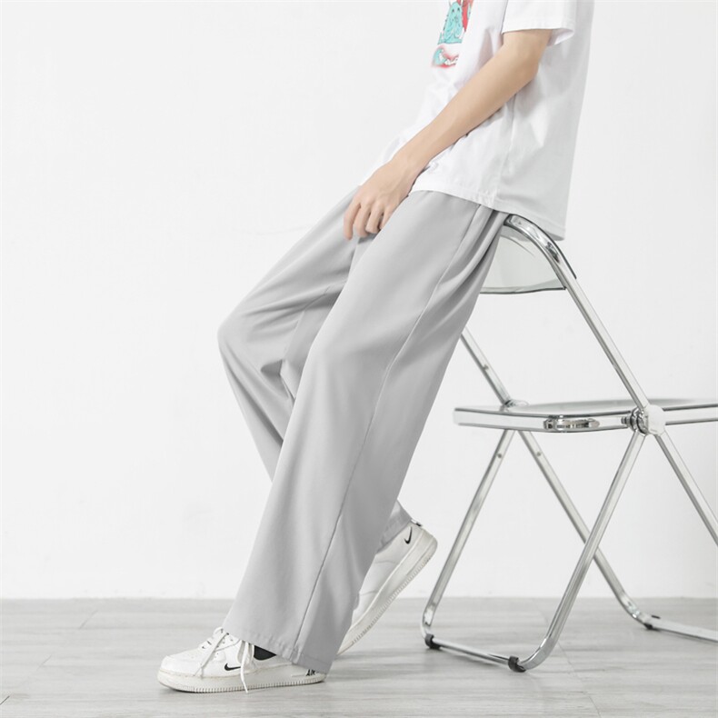 春夏2022百搭春款直筒宽松休闲裤卫裤运动裤2028-特批22,男装休闲裤,星座718-1