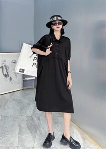 夏季冰丝连衣裙,女装连衣裙,弗气