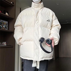 秋冬季加绒厚男士棉服装2025年新款棉衣外套男生棉袄面包情侣，男装棉衣，星座506A