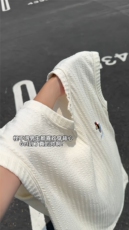 XZ809A/BSS03/特P24/控48肌理感腊肠狗绣花背心T恤，男装背心/马甲，星座809A(原222-1)