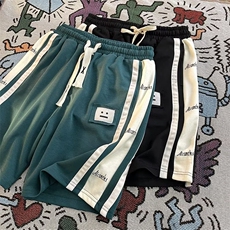 夏季休闲短裤男高品质宽松大码五分裤DL39-P33，男装休闲裤，星座1109-3