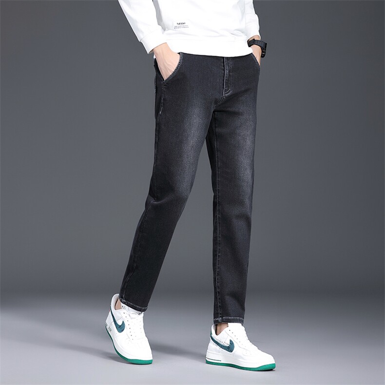 CD9627钱塘2020-2秋季新款男士弹力牛仔裤直筒休闲长裤货稳P100,男装牛仔裤,钱塘207-2