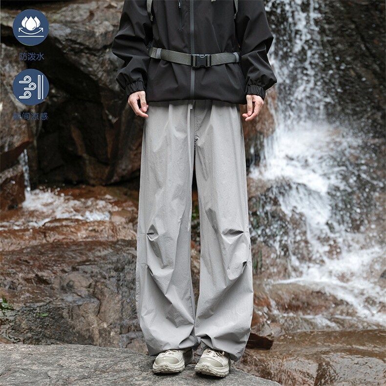 K37347-尺码-S-2XL-P55-X79-成分：87锦纶13氨纶-休闲裤图片