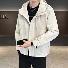 店主风新款夹克外套男春秋休闲百搭时尚连帽男士夹克N813-P100，男装夹克，星座310B-3