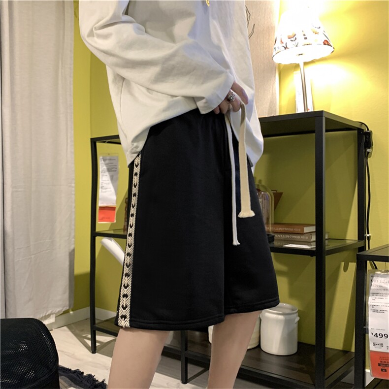 夏季薄款运动短裤男宽松外穿裤子潮流百搭休闲五分裤潮DK656-P26,男装休闲裤,星座1008