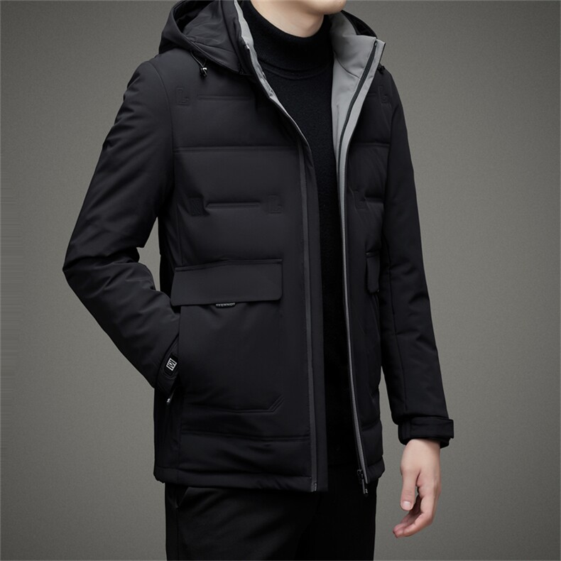BAMJ-8995钱塘2020-2商务休闲冬季厚款中年男士简约他羽绒服P200图片