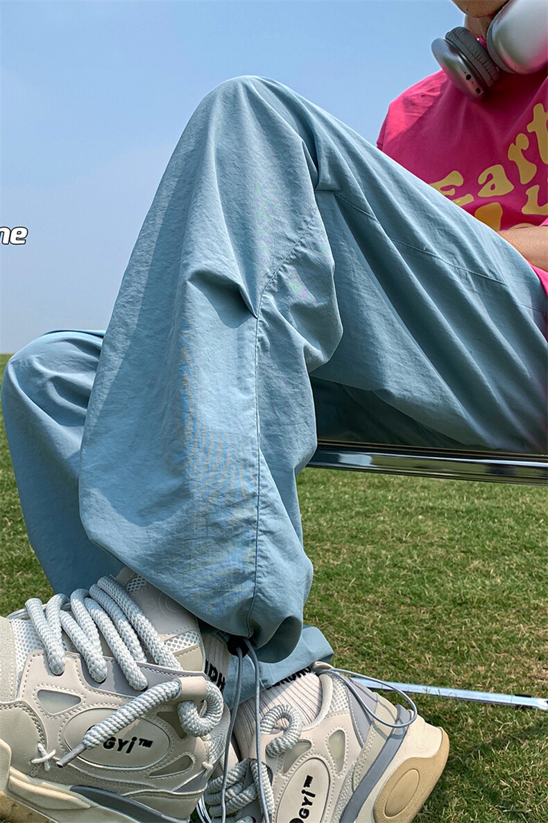 8XL-M特大码夏薄款速干防晒透气裤子休闲直通裤冲锋裤男K924P55,男装休闲裤,电商D206-1