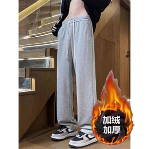 1506-1/KK0771加绒款/P28加绒350克华棉复合贝贝绒长裤雅货黑色图片