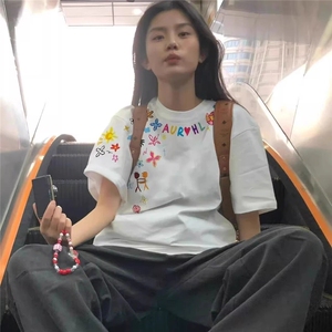 印花短袖T恤 夏季潮流T恤衫 纯棉 310A-4-T102-特批20图片