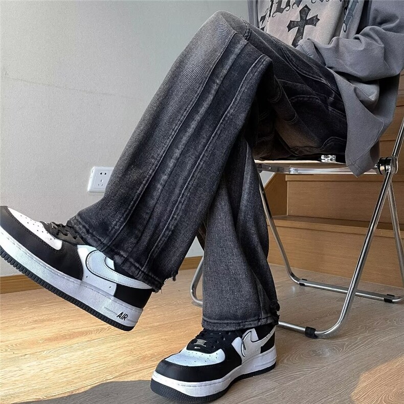 美式牛仔裤男款秋季长裤潮B8196P48,男装牛仔裤,星座1116-2