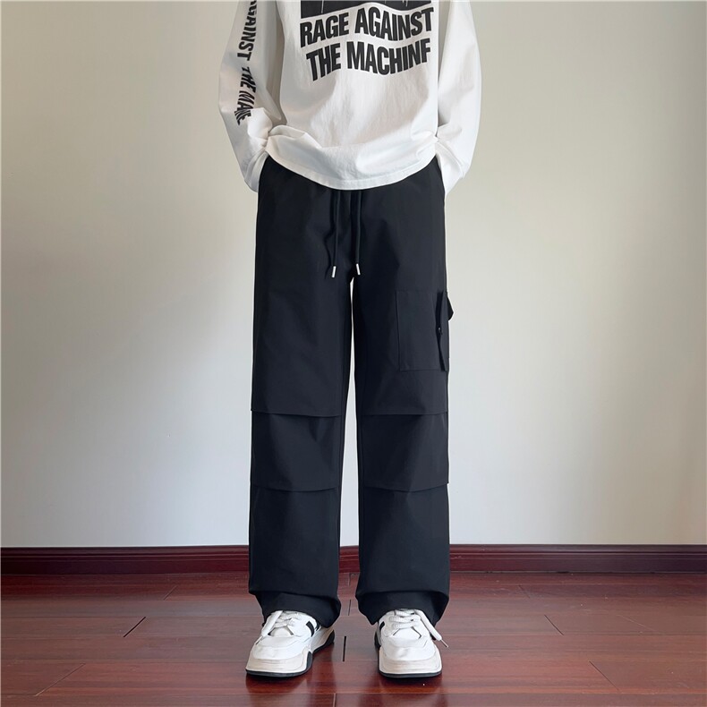 潮流新款机能户外防泼水宽松休闲伞兵裤B315-K24239-特p40控78,男装休闲裤,电商B315