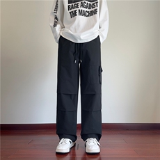 潮流新款机能户外防泼水宽松休闲伞兵裤B315-K24239-特p40控78，男装休闲裤，电商B315