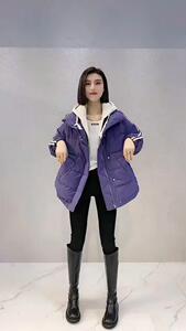香丽迪冬装新款标90绒羽绒服图片