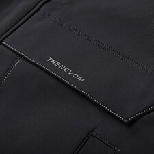 AL81001冬季男士派克服可脱卸兔毛内胆银狐毛领中长款风衣P900，男装皮衣，电商B360