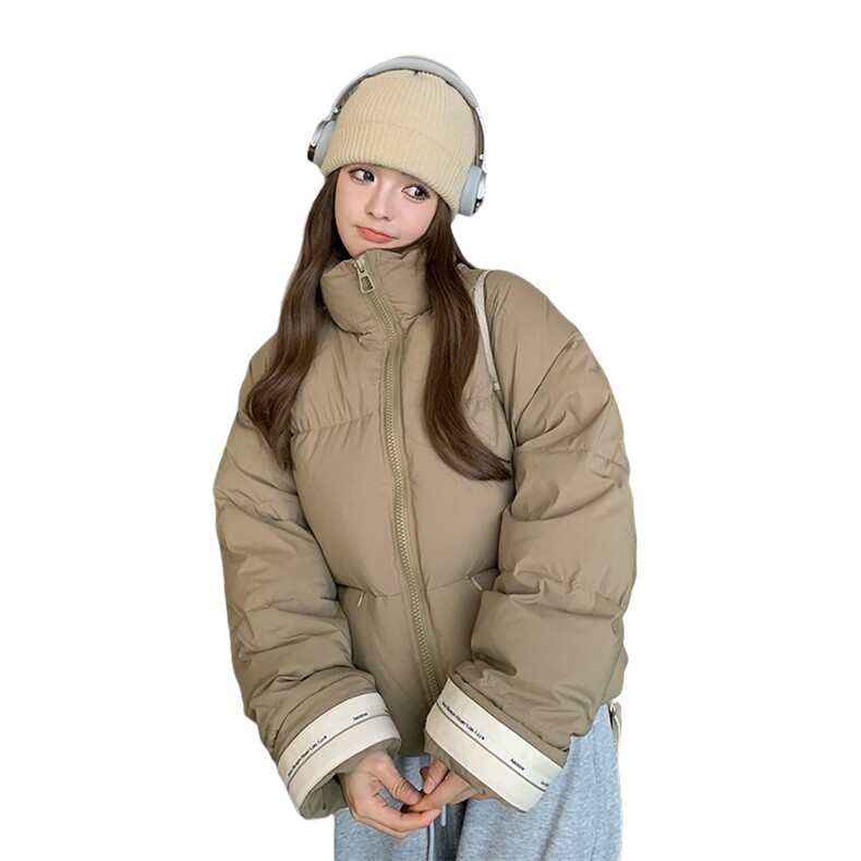 新款立领韩版拼接羽绒服50绒2C105-F1-P215-K318,女装羽绒服,2C105