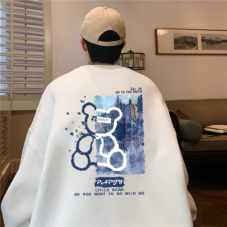 340克65%棉高品质圆领卫衣男秋季棉65%聚酯纤维35%WY183，男装卫衣，电商A426-1(原A430-1)