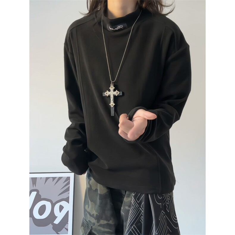 XZ809A/DR05/特P24/控48280克双面德绒印花内搭长袖打底衫,男装T恤,星座809A(原222-1)