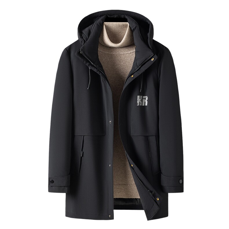 BEYR815钱塘2020-2商务休闲简约中年男士冬季厚款百搭羽绒服P280,男装羽绒服,钱塘207-2