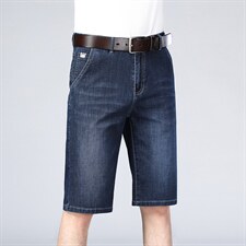 Z6216钱塘2020-2夏季男士牛仔裤短裤精品休闲主推P55，男装牛仔裤，钱塘207-2
