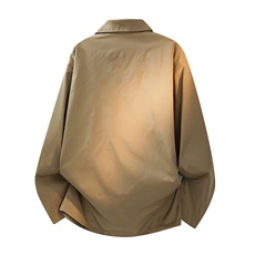 春装复古格子内胆巴恩风风衣男休闲翻领外套F99P70，男装风衣，电商C323