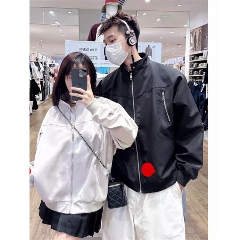 立领工装飞行员夹克男春秋新款美式复古宽松拉链设计感棒球服外套,男装夹克,星座1210-1