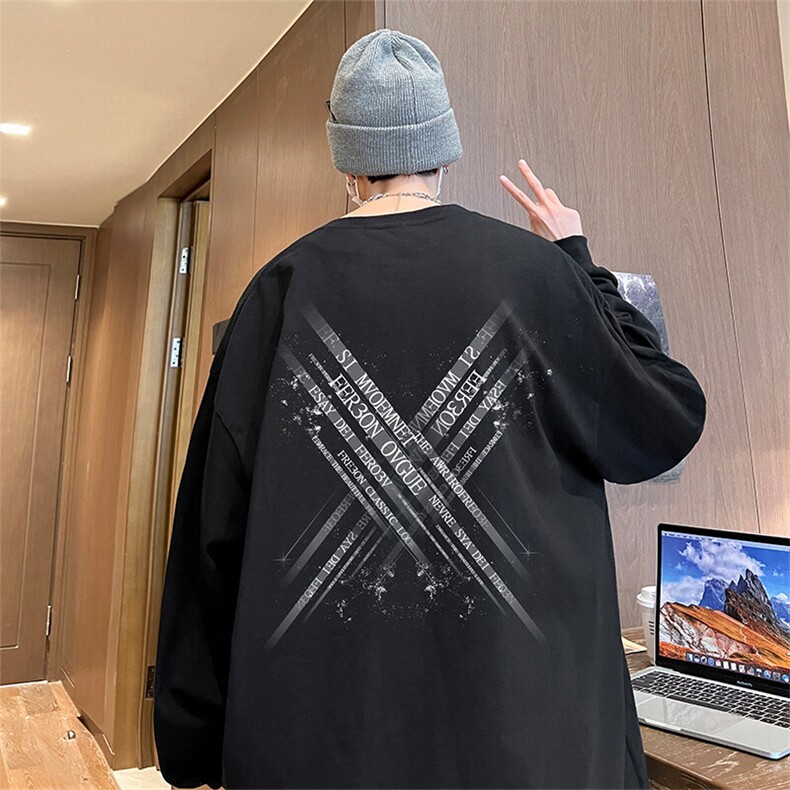 抖音得物供货 量大从优 可提供视频 美式长袖T恤CT830特P25图片