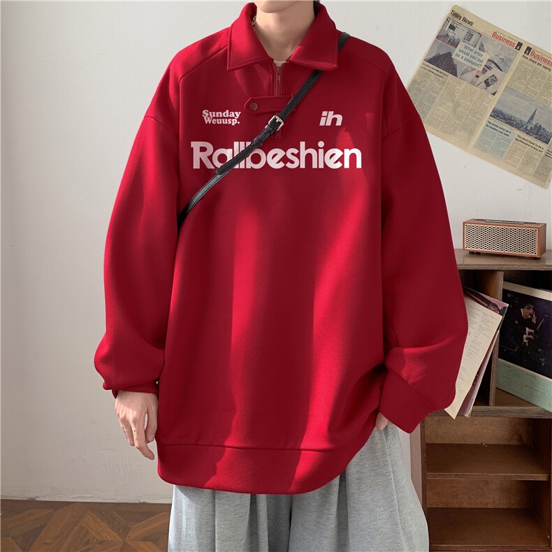 XZ809A/KPL03/P65/控78半拉链设计感POLO衫卫衣外套,男装Polo衫,星座809A(原222-1)