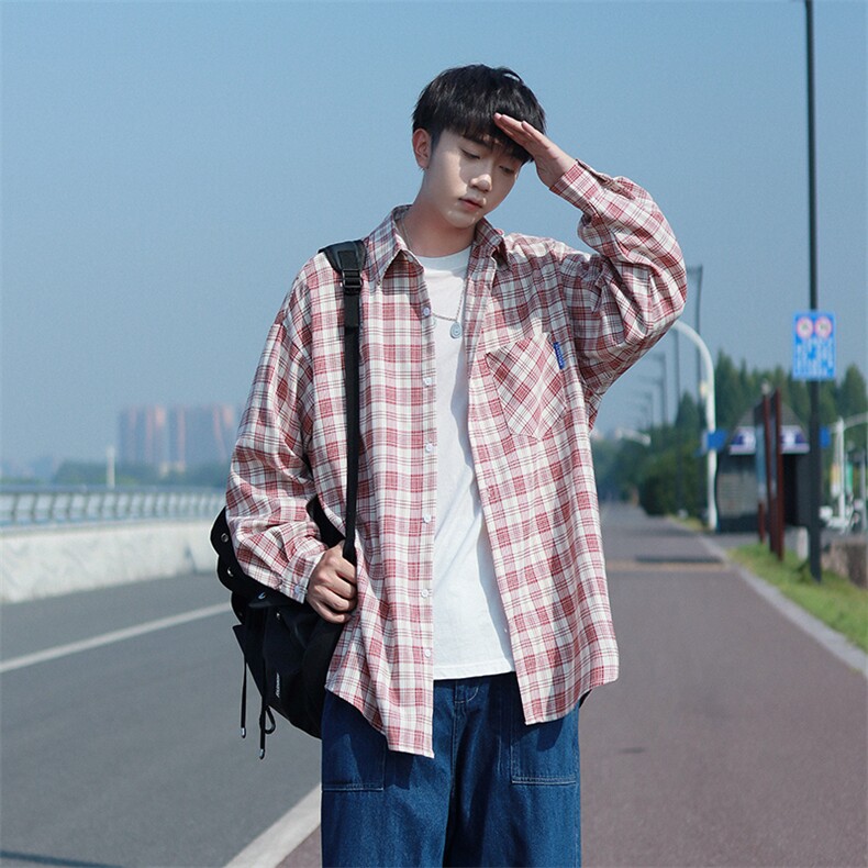 抖音品质秋季A177-CS30-P50格子衬衫85%涤纶.5%氨纶.10%棉,男装衬衫,电商A177