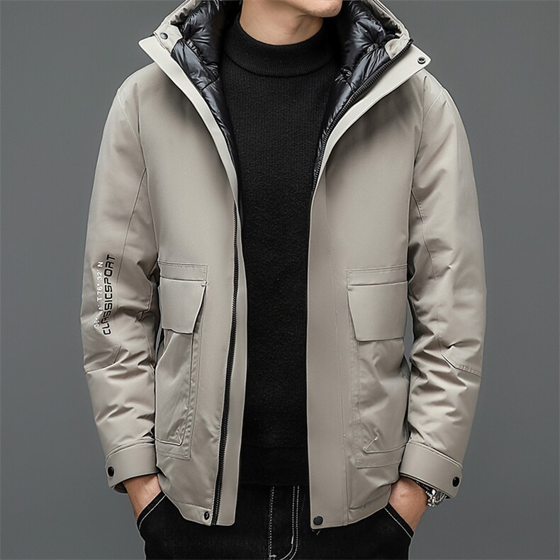 男装夹克羽绒服保暖2023冬季中青年装时尚加厚外套XY29207-P285,男装羽绒服,星座1105-3