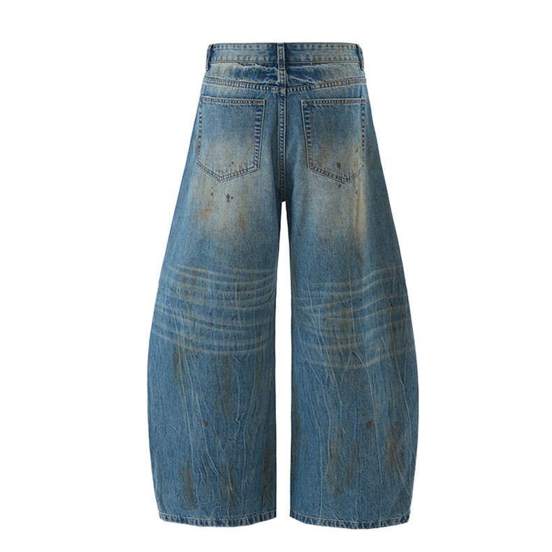 潮流宽松牛仔裤潮牌高街休闲裤A161-K5082-P70128元,男装牛仔裤,电商A161