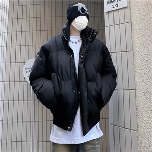 F117-P88 冬季美式复古潮牌短款棉服男高级感设计感加厚棉服外套图片