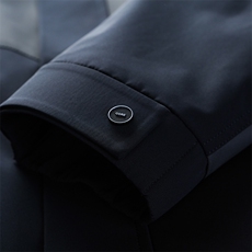 2023冬季连帽中长款羽绒服商务休闲灰鸭绒外套上衣DFLDY7002-P285，男装羽绒服，电商B212（原钱塘6029）