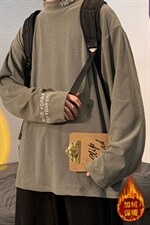 2023新款日系纯色圆领多色男士长袖卫衣打底衫Y503P38限68,男装卫衣,电商A089-1