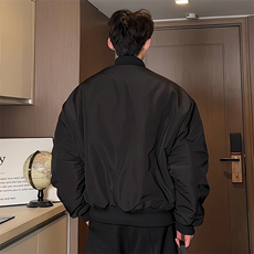 棉衣男短款秋冬季新款美式复古宽松休闲百搭棉服港风潮流MY06-P90，男装棉衣，电商B381（原B382）