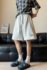 8XL-M抖音品质特大码ins潮流亮色休闲短裤印花五分裤DK1521P35，男装休闲裤，电商D206-1