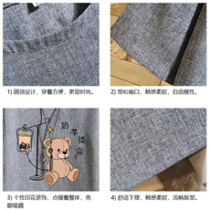 ZT71194-P35风复古亚短袖男t恤男半袖砖墙控48，男装T恤，电商A040A