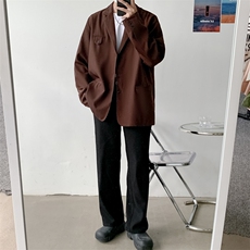 港风休闲外套男韩版小西服情侣痞帅西装潮XF09P75，男装西服套装，电商D325