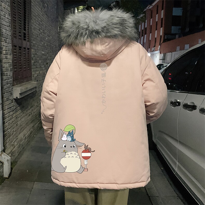 MM48152-P130冬季大毛领棉衣男士大码加厚棉袄男棉服,男装棉衣,电商A040