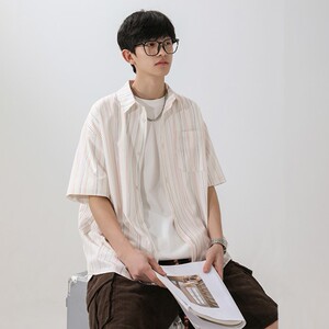 特P30 无差价新款夏季时尚百搭衬衫-HC2213 无影墙图片