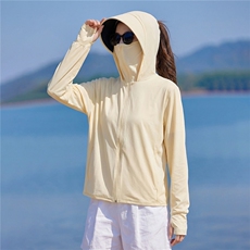 现货2026夏季新款防紫外线短外套，女装防晒衣，靓衣阁