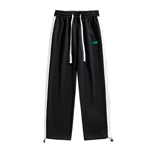 港风休闲裤男港风宽松直筒拖地裤束脚裤卫裤 KP735 P40图片