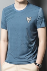 DW23180男式2023年夏季新款T恤男短袖商务时尚休闲体恤男装P50，男装T恤，电商B360