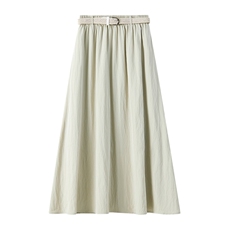 新款别致独特a字半身裙中长款女夏季高级感时尚潮流气质长裙，女装半身裙，梦白服饰厂