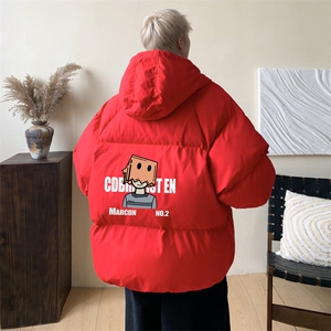 ！面包服男棉衣男棉服男大码棉袄男加厚外套男潮 MBF466-P90图片