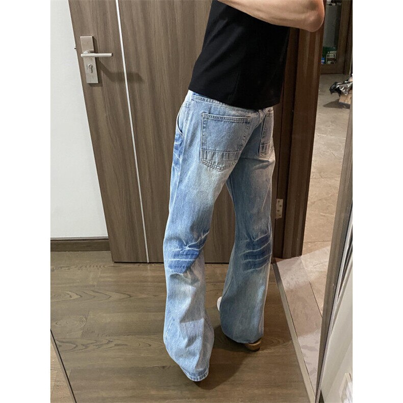 藏青色cleanfit底特律夹克外套男款春秋季美式复古短款潮牌棒球服,男装牛仔裤,星座1007（原301D）