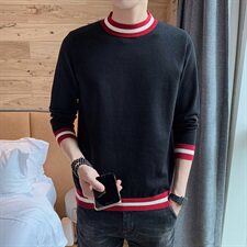2021秋冬季男士毛衣韩版潮流打底针织衫休闲款DF118T，男装针织衫/毛衣，电商A102
